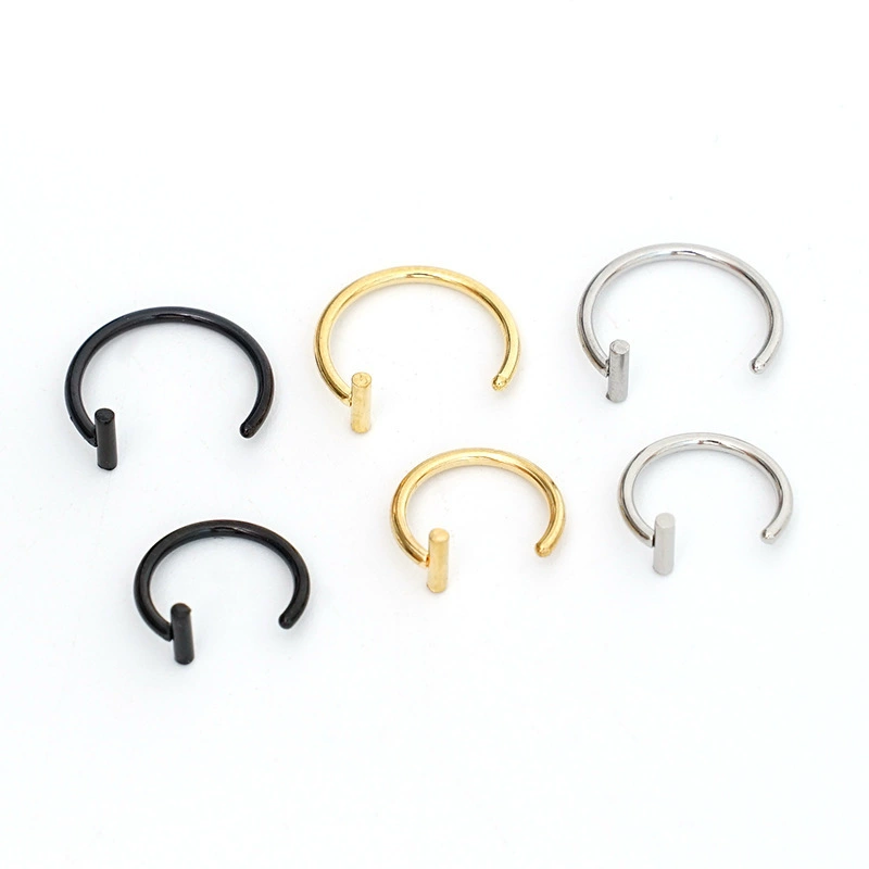 Nose piercing, accessory, European style, wholesale