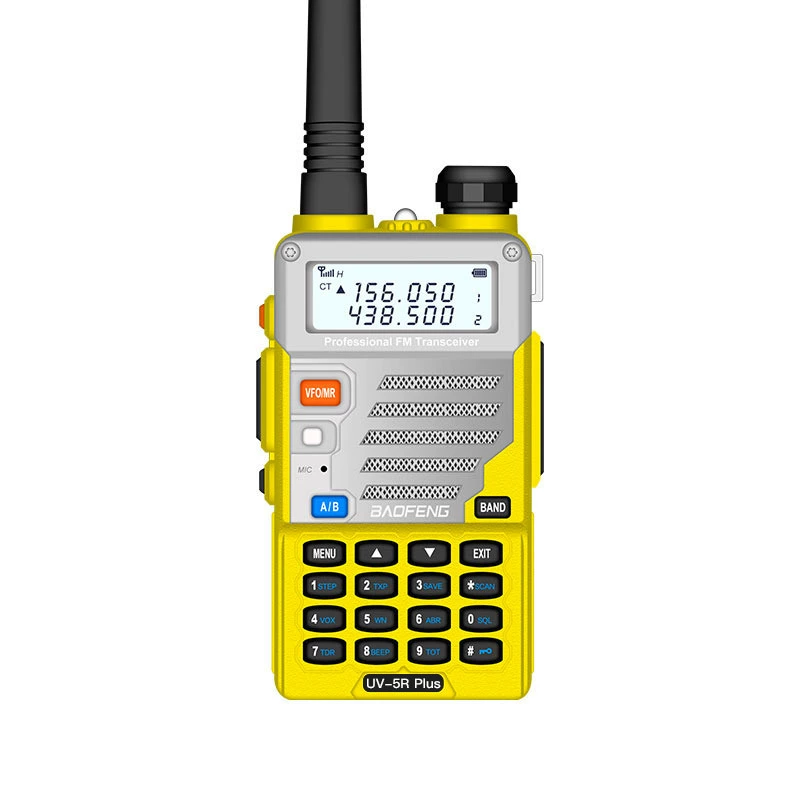 Рация Baofeng UV-5R Plus, двуступенчатая, автомобильная и уличная, водонепроницаемая, 50 FM, мини для гражданского использования