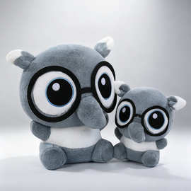 马来貘公仔卡通毛绒玩具可爱布娃娃活动生日礼品玩偶批发外贸跨境