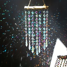 M 30996 Iridescent crystal wind chime �ò�ˮ���������Ⲷ��