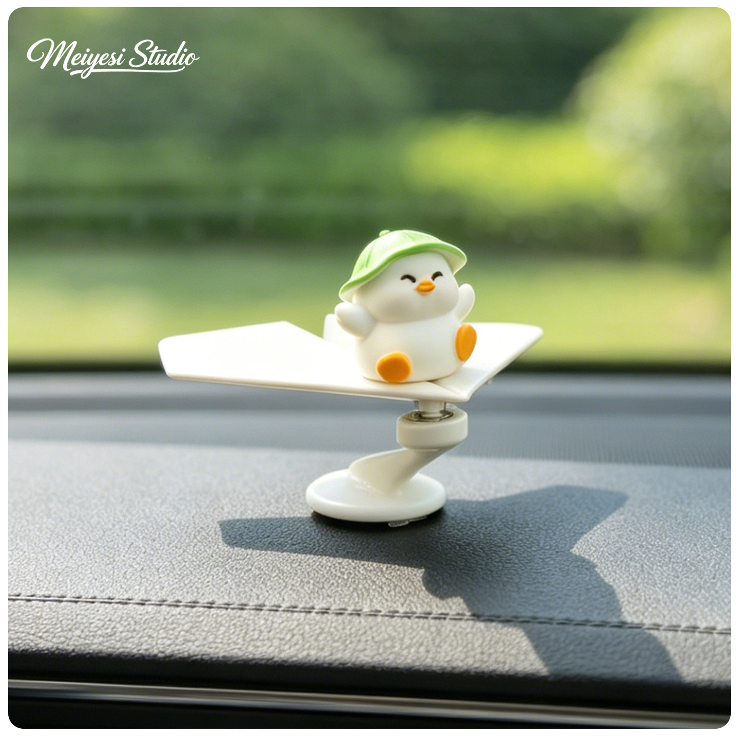 Crayón nuevo avión giratorio 2026 nuevo automóvil adorable joyería de dibujos animados decoración de curación descompresión