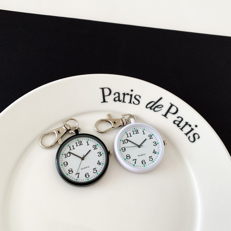 Clear Large Numbers Student Party Civil Service Examination Special Simple Niche Unisex Portable Quartz Pocket Watch Clear Large Numbers Student Party Civil Service Examination Special Simple Niche Unisex Portable Quartz Pocket Watch