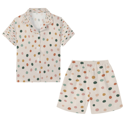 夏季定制舒适休闲服儿童套装柔软宝宝衣服短袖两件套薄款婴童时尚