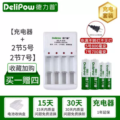 Hibrid akkumulyator batareyaları — Toy Battery No. 5 - 4-slot-charger-no-5-2-sections-no-7-sections