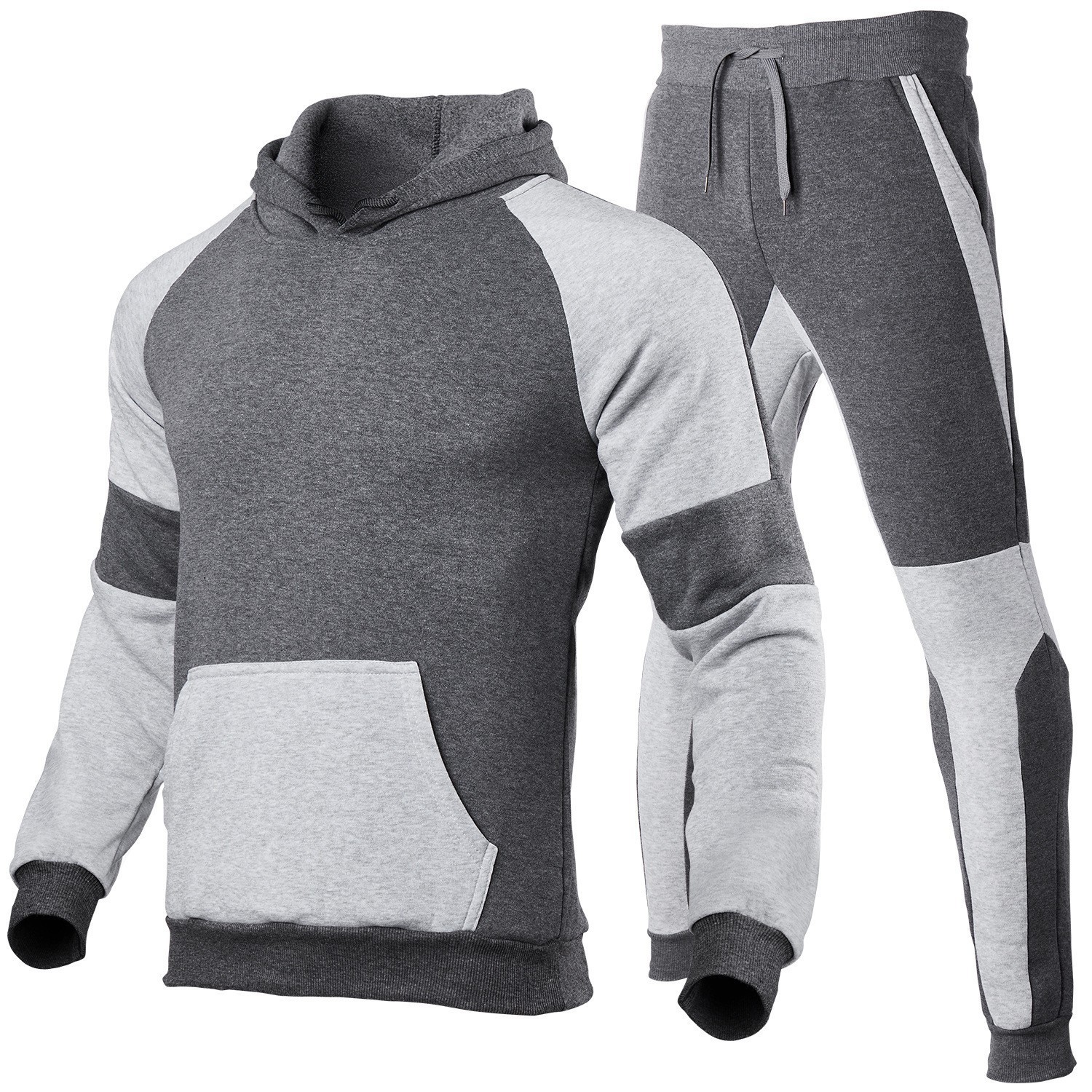 Sweats à capuche, ensembles décontractés à la mode, sweats à capuche de couleur unie en grande quantité et excellent prix_voghion.com