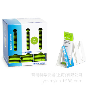 梅特勒 pH7.00缓冲溶液 PH校正液校准液校准液30袋*20ml 51302047