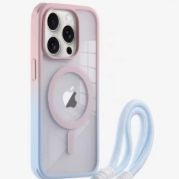 Ins simple contraste de color magnético para iphone16ProMax cordón 14 manzana 15 pareja 13 transparente 15Pro