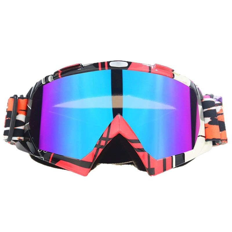 Shop Hot-selling Outdoor Mountain Climbing Cross-country Motorcycle Windproof Goggles Fashionable Set of Proximity Mirror