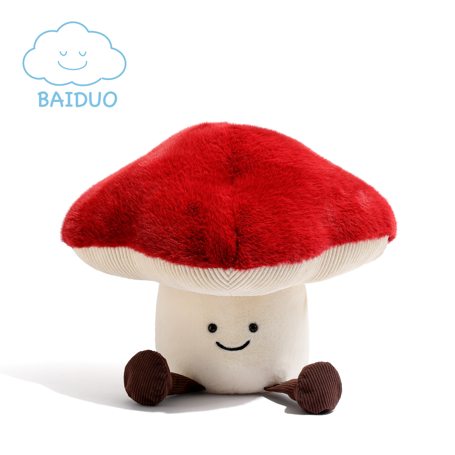 New Cute Mushroom Doll Pillow Children's Doll Pillow Cartoon Pillow Plush Toy Event Gift Ornaments