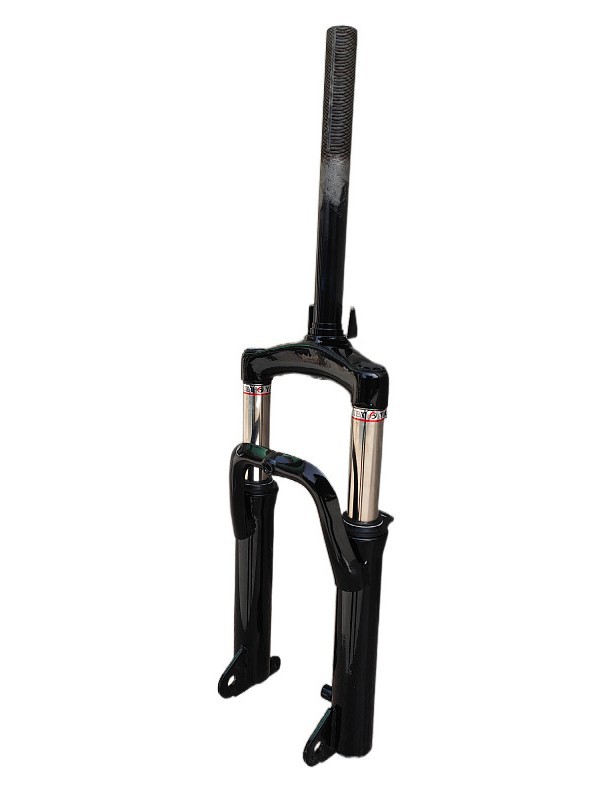 [Cross-border] 14 "18" bicicletas eléctricas horquilla delantera vehículo eléctrico a través del eje freno de tambor amortiguador de choque cross-country