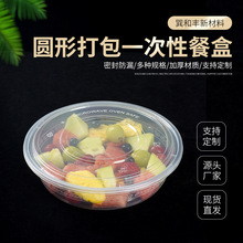 源头厂家食品级透明塑料长方形外卖打包盒商用快餐分格带盖一次性