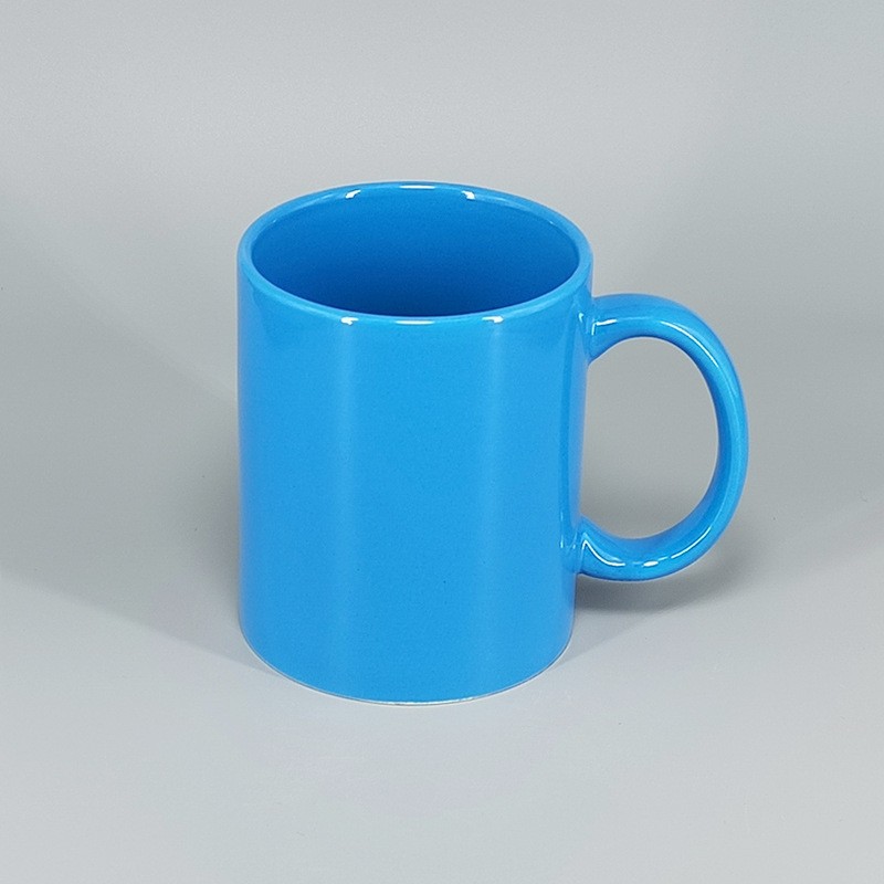Fabricantes de tazas de cerámica personalizadas al por mayor suministro directo de comercio exterior 11oz impresión LOGO taza de sublimación de transferencia de calor hueso taza de agua de porcelana