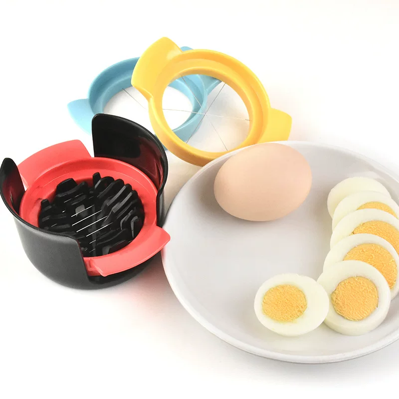 Factory in-stock Japanese-style egg slicer three-in-one egg slicer stainless steel wire slicer small tool