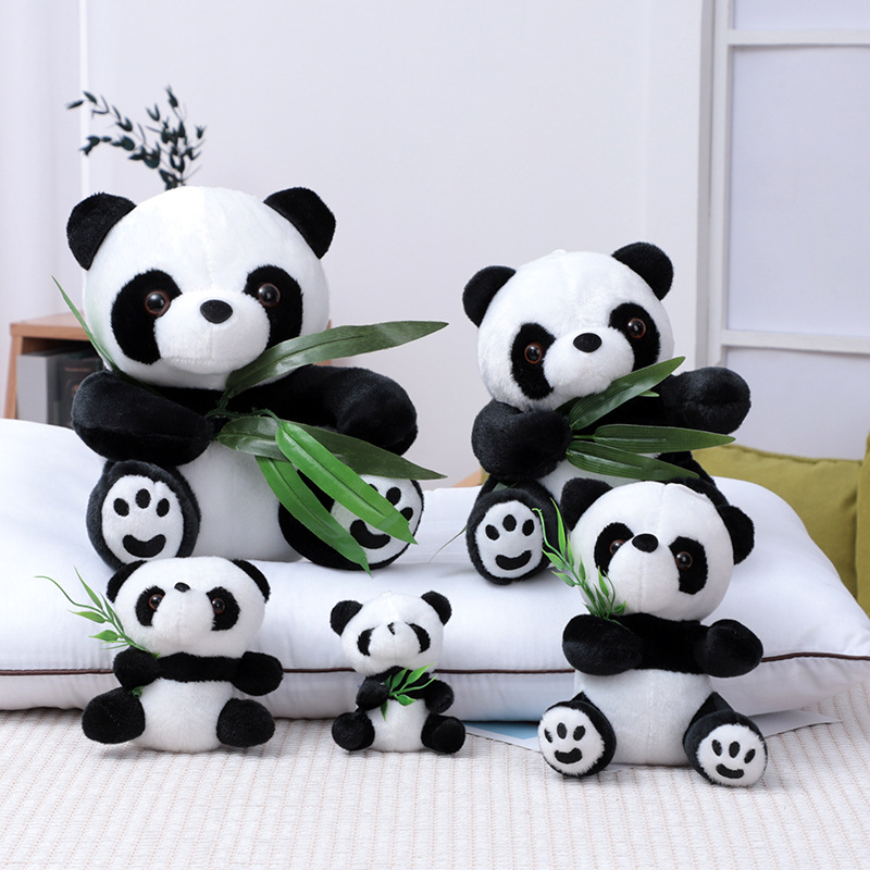 Giant panda doll plush toy cartoon doll party throw pillow child mother large doll stall gift wholesale