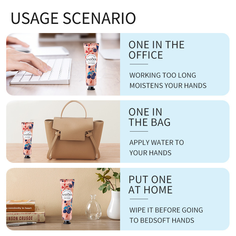 全英語SADOER花果ハンドクリームセット保湿潤い肌ハンドクリームクロスボーダー対外貿易卸売り|undefined