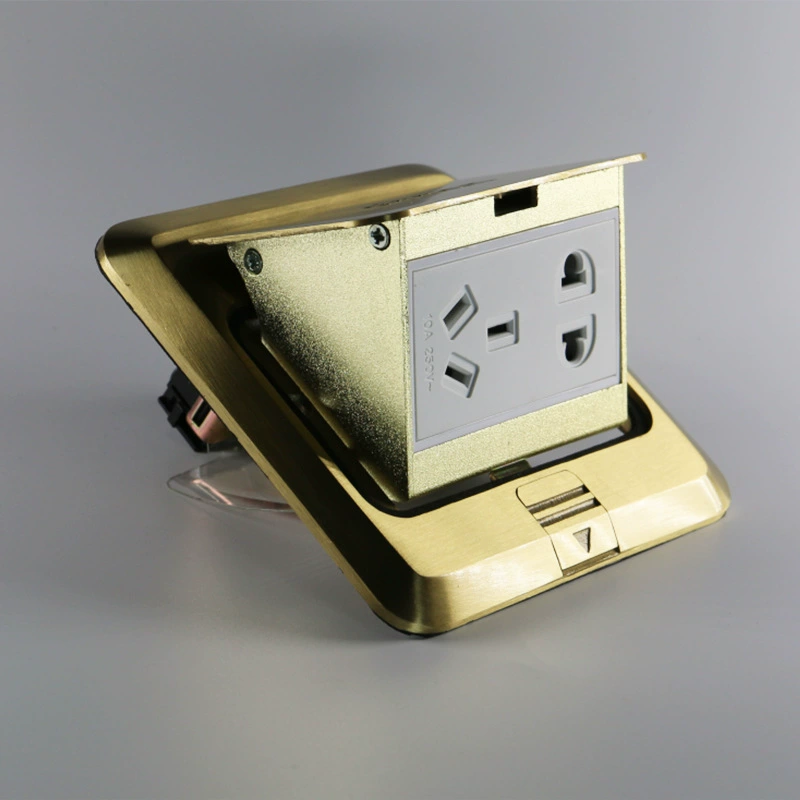 86 встроенный один открытый один контролируемый пять -отверстий USB панель переключателя темная установка 5 -отверстий белый домашний настенный выключатель оптом
