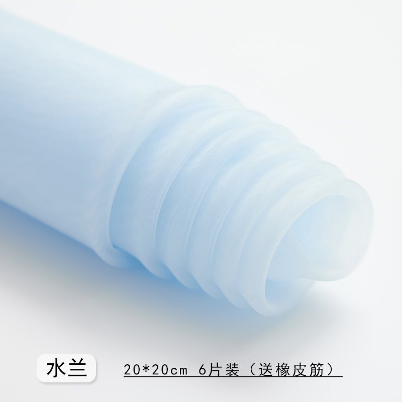 Shuilan 6개 팩(고무밴드 포함)