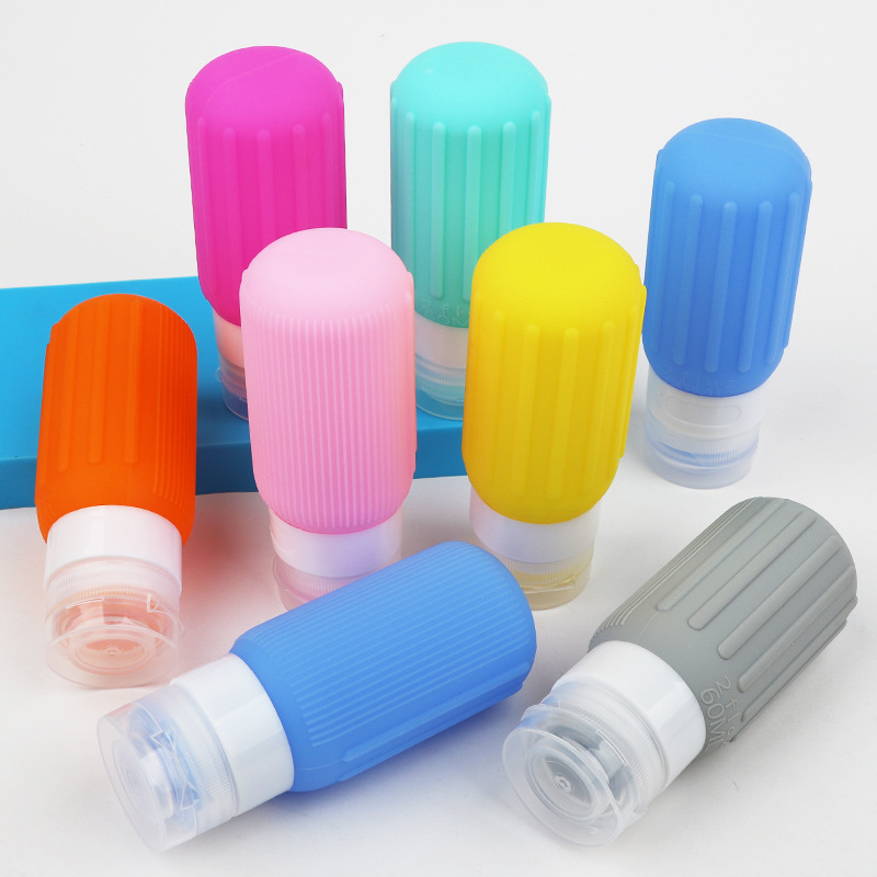 夏季护肤品分装瓶沐浴乳洗发水旅行小瓶装硅胶轻巧便携