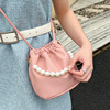 Cute small beaded bracelet from pearl, phone bag, wholesale