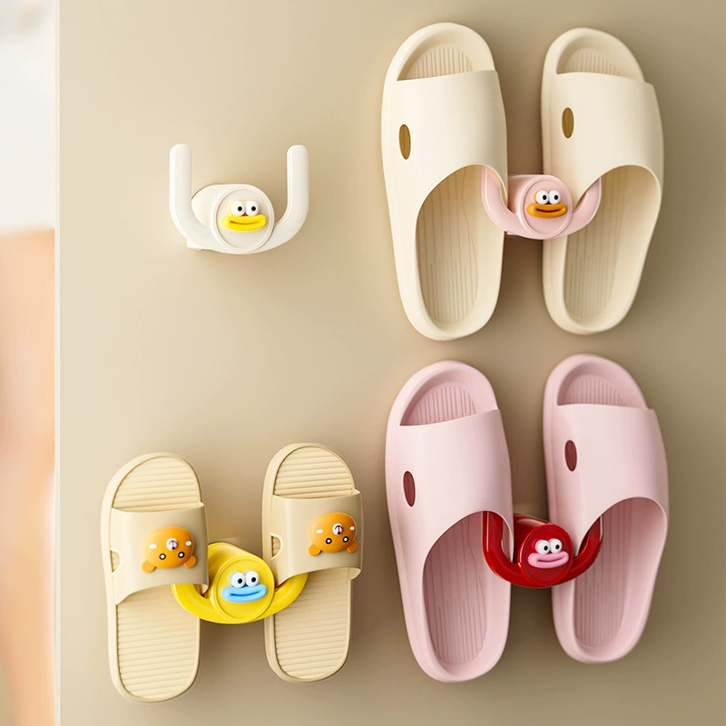 Сосиски рот тапочки крюк ванная комната многофункциональная бездырочная крючок для обуви держатель для домашнего обихода