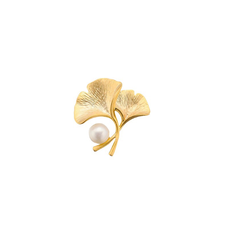 Broche de perlas naturales de agua dulce para mujer, de alta gama, exclusivo, exquisito, broche retro, accesorios populares, venta al por mayor del fabricante.