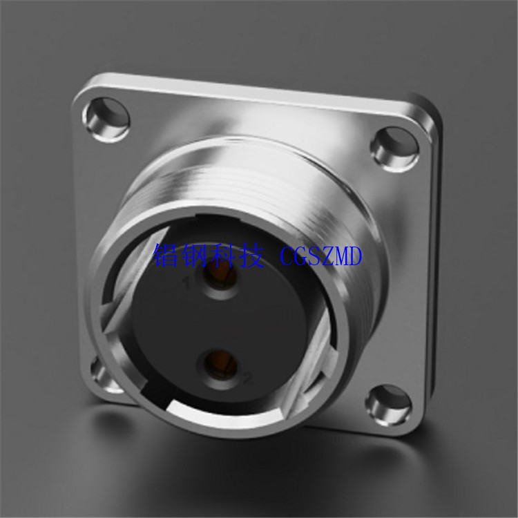 ���ղ�ͷTP����WS16-2-3-4о2-Hole flange panel receptacle wit
