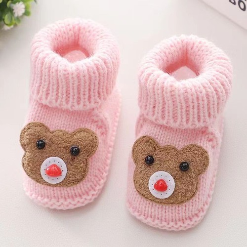 Spring and Autumn Baby Wool Shoes 0-3-6-9 Months Male and Female Baby Shoes Newborn Shoes and Socks Wholesale Delivery Before Step