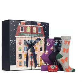 Christmas Bamboo Sock Advent Calendar25天圣诞竹袜降临日历