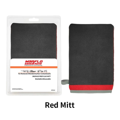 Magic Mud Gloves, Beauty Clay Car – Təmizləyici gel - red-magic-mud-gloves-blister-packaging
