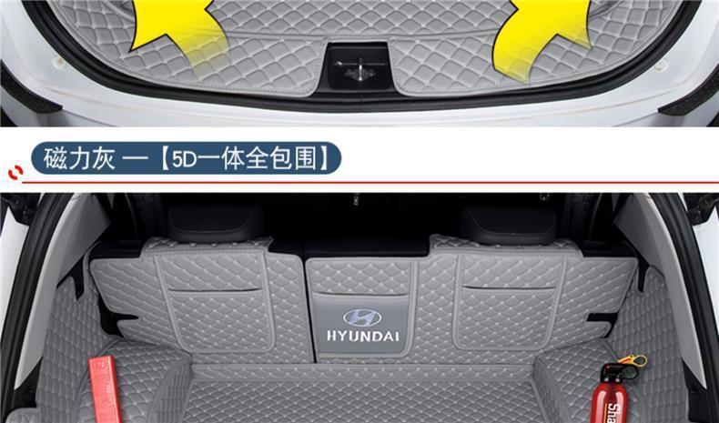 Beijing Hyundai Tucson L trunk mat, full coverage for new and old 15-24 models, Tucson L trunk mat, car accessories