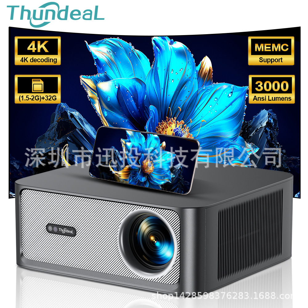 Td98Pro Portable Projector 2K 4K Full Hd Projection Td98 Pro 2g 32g Projector