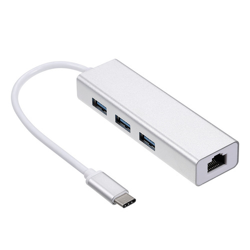TYPE-C3.1 Gigabit network card USB to RJ45 network port USB3.0 interface notebook external network card aluminum alloy