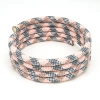 SJS43 pink-blue plaid 100cm