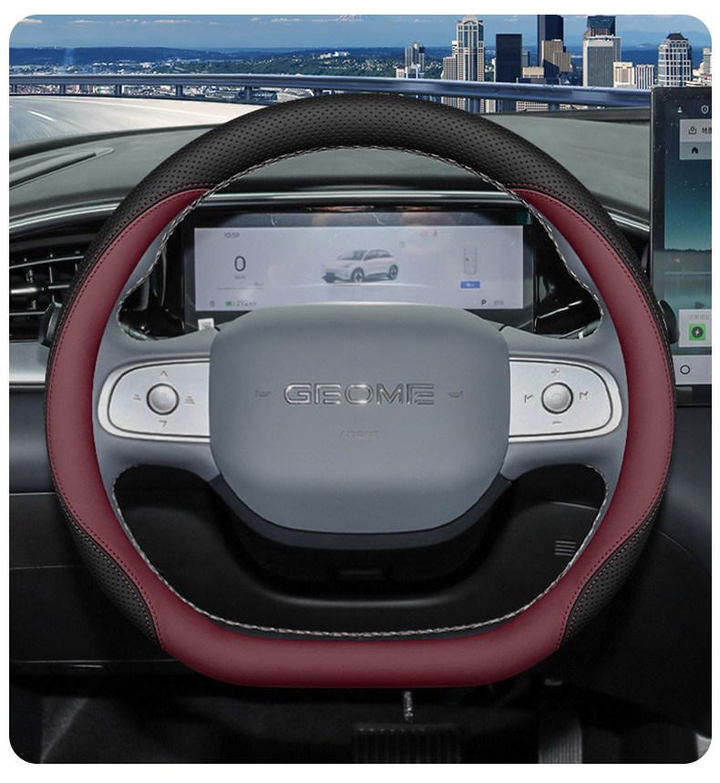 Suitable for 2026 Geely Xingyue Steering Wheel Cover, Special Car Interior Decoration Accessories, Handlebar Cover for All Seasons