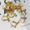 Earrings, ear clips for beloved