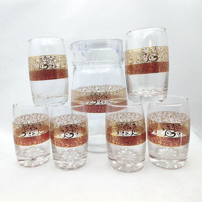 Glass set for home use