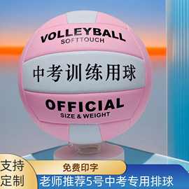 排球中考专用初中生比赛训练5号充气硬排球Volleybal批发机缝排球