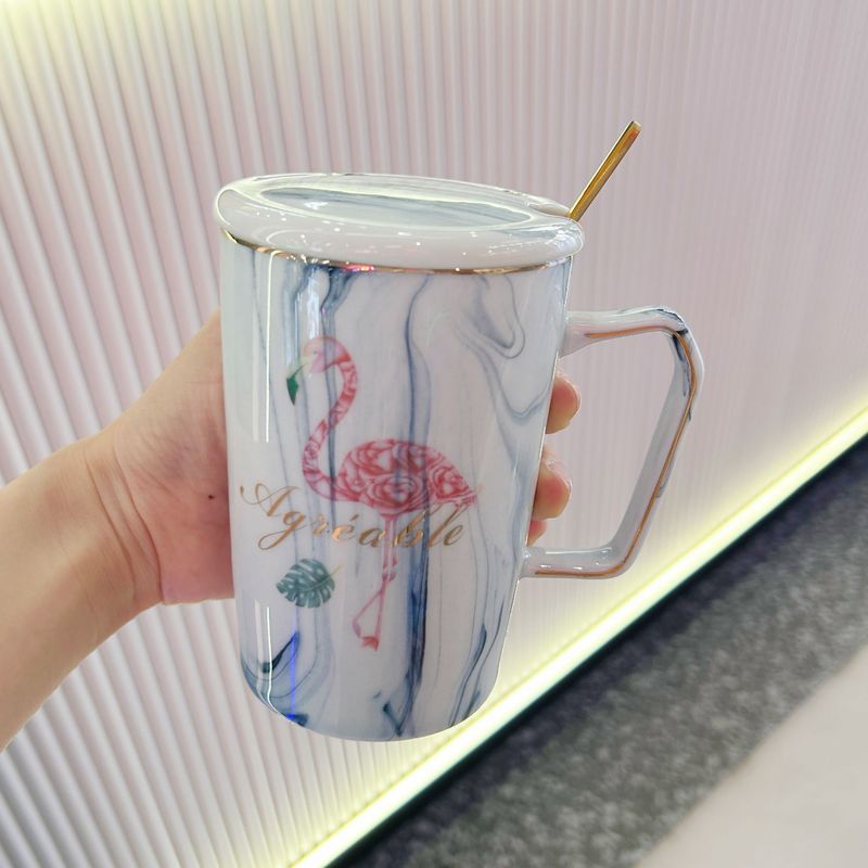 大理石模様インマグカップお土産カップルセラミックカップペアギフトコーヒーカップウォーターカップゴールドエッジハイエンド|undefined