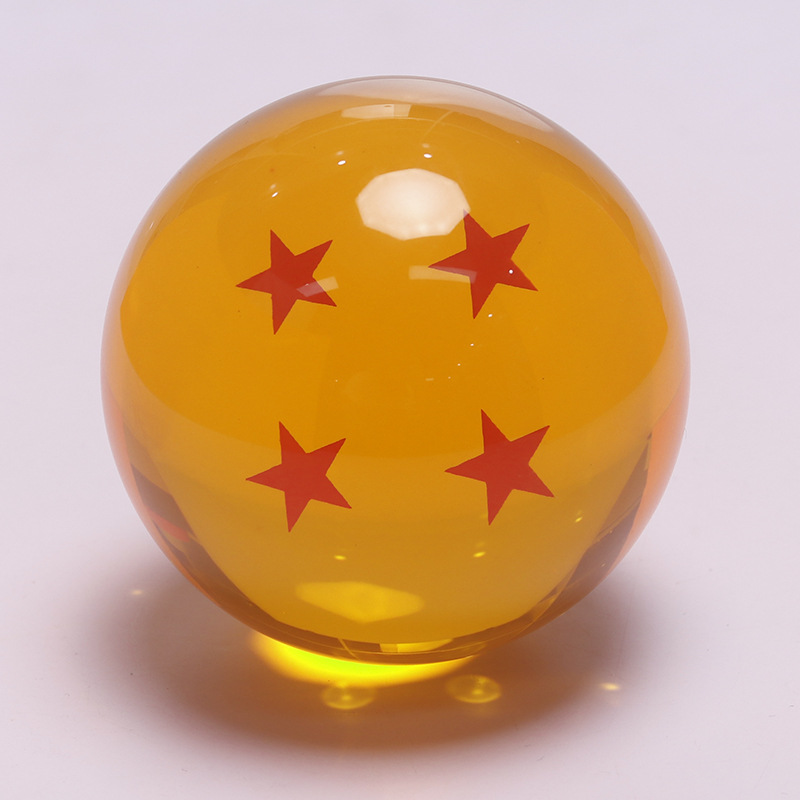 Suministro disponible de figuras de resina de Dragon Ball, adornos de bolas de resina, figuras de juguete de Dragon Ball de siete estrellas, regalos creativos.