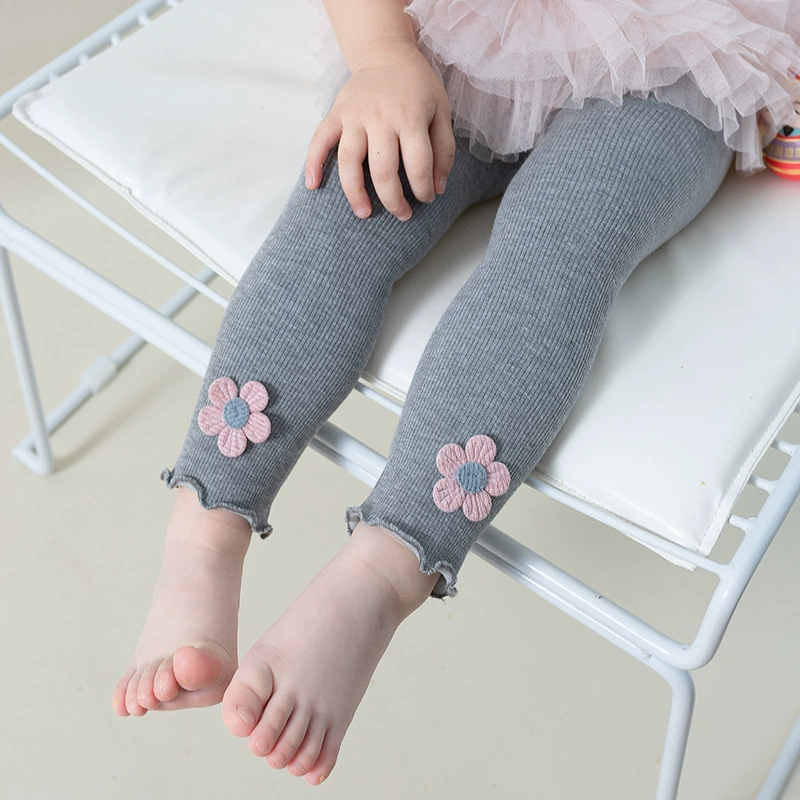 Демисезонные брюки, бархатные детские колготки, legging солнечная энергия, увеличенная толщина