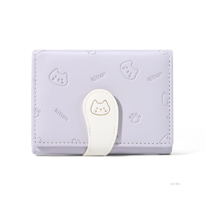 新しいインシンプルでかわいい小さな新鮮な花学生財布韓国ファッションショート 70% off レディース pu 財布|undefined