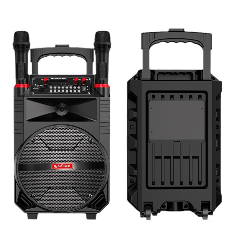 国愛N1スクエアダンス用Bluetoothスピーカー、屋外用ローラースピーカー、屋台販売用、ワイヤレスマイク付きスクエアダンス用スピーカー|undefined