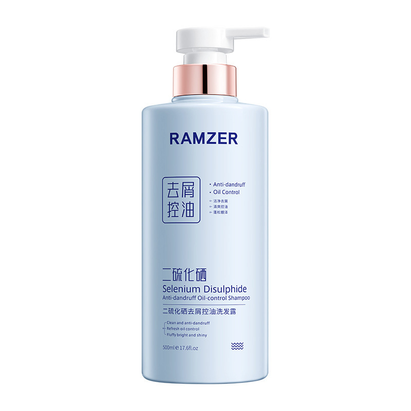 LanShiZhe selenio disulfuro anti-caspa champú controlador de aceite, limpieza profunda, cabello suave y mejora el cabello pellizco champú