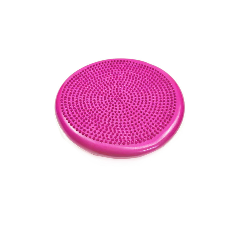 ヨガバランスマットエアクッションフィットネスバランスボール肥厚防爆 PVC インフレータブルバランスマットマッサージクッショントレーナー|undefined