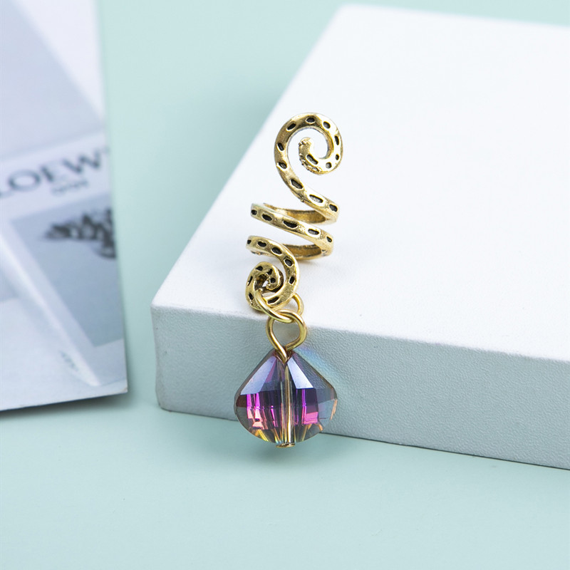 Simple Style Style Simple Style Solid Color Alloy Plating Hair Buckle 1 Piece