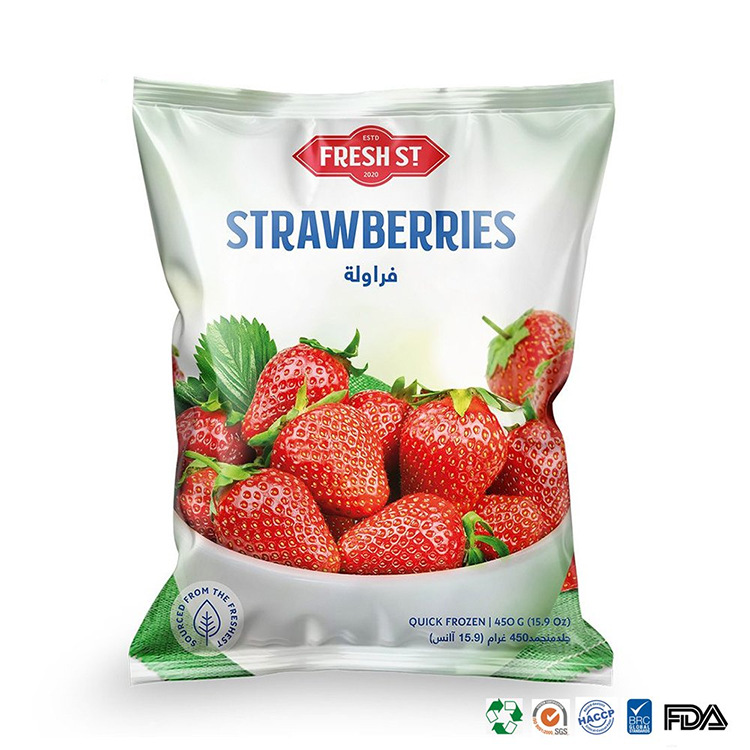 Bolsas de sellado personalizadas fabricantes transparentes esmaltadas copo de nieve de aluminio bolsas de embalaje de alimentos bocadillos galletas de aluminio bolsas de sellado térmico