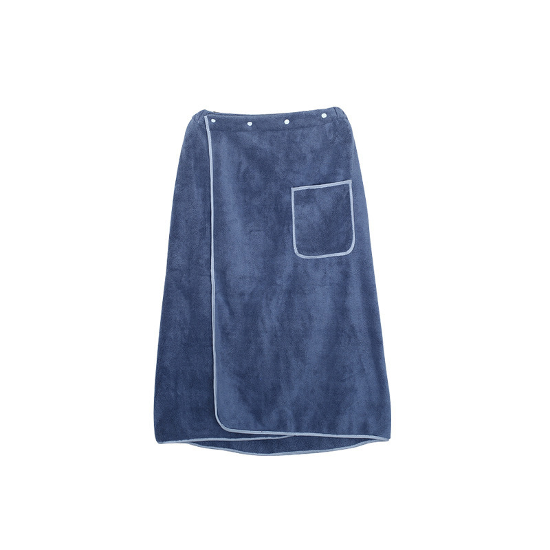 목욕 타월 남자 레이어드 착용 및 포장 수영 목욕 스커트 가정용 면 물 흡수성 빠른 건조 랩 타월