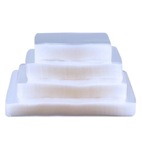 Steam-resistant vacuum food packaging transparent high-temperature vacuum bag ready-to-eat food preservation plastic bag with printing capability