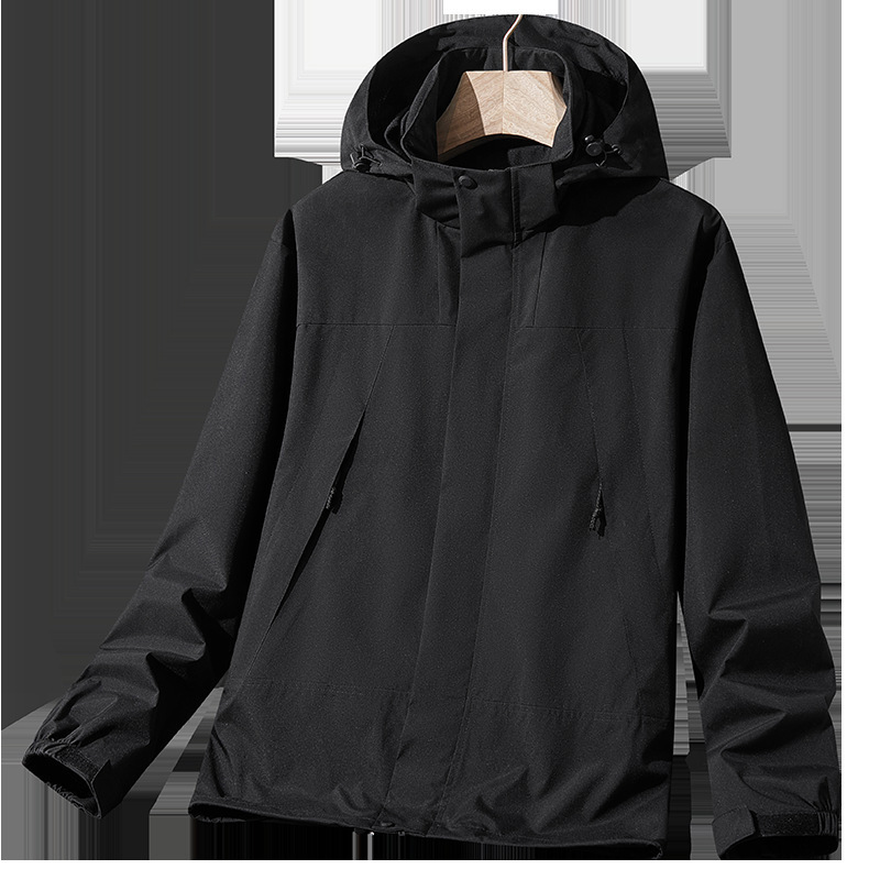 Montaña al aire libre primavera y otoño delgada chaqueta deportiva transpirable hombre casual chaqueta de asalto al aire libre abrigo impermeable