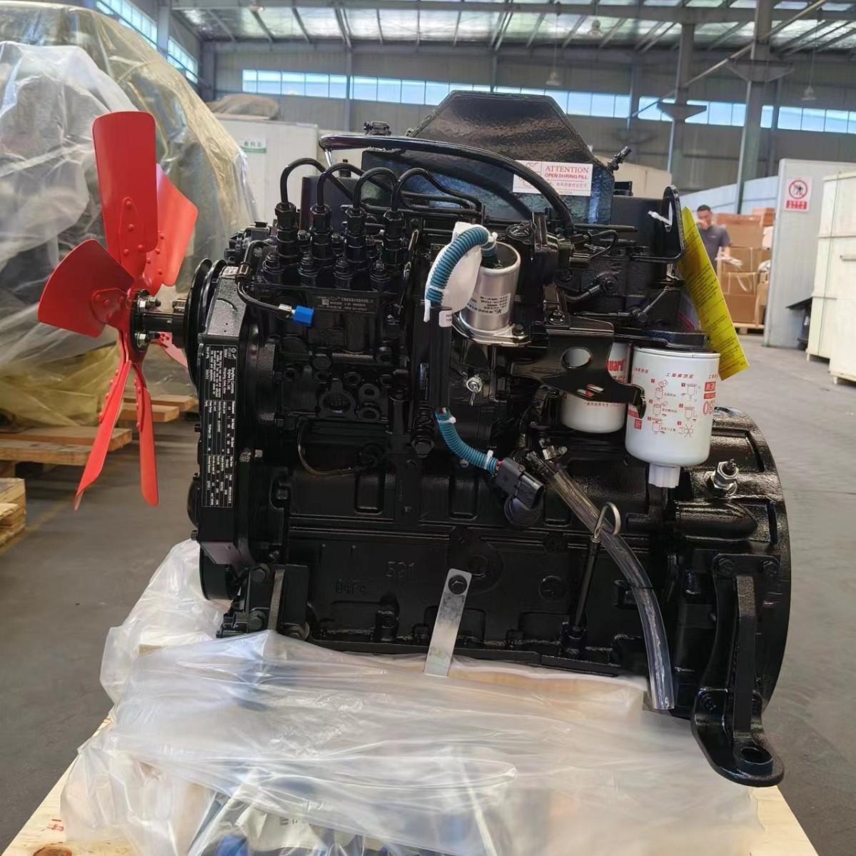 四缸83KW 柴油发动机 4102 柴油机总成四缸发动机